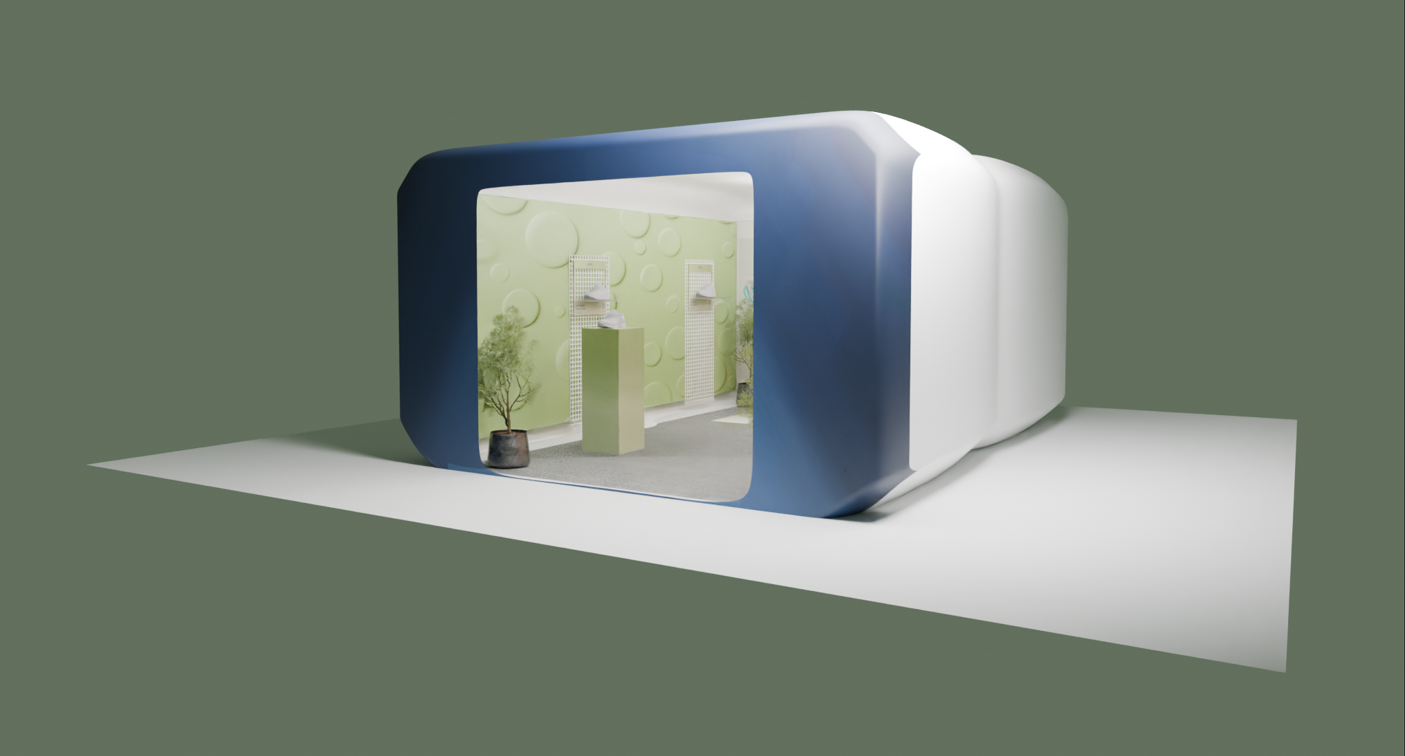 Pop-up Exhibit Set Design 01